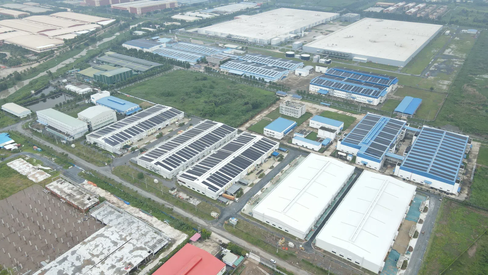 Nhà xưởng tiêu chuẩn cho thuê lô G KCN Đông Nam